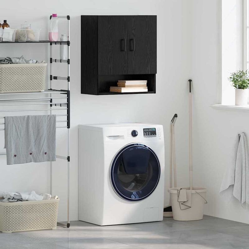 vidaXL Fali Szekrény Musta tammi 60 x 31 x 70 cm Faanyag