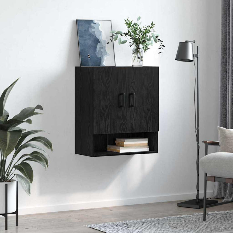 vidaXL Fali Szekrény Musta tammi 60 x 31 x 70 cm Faanyag