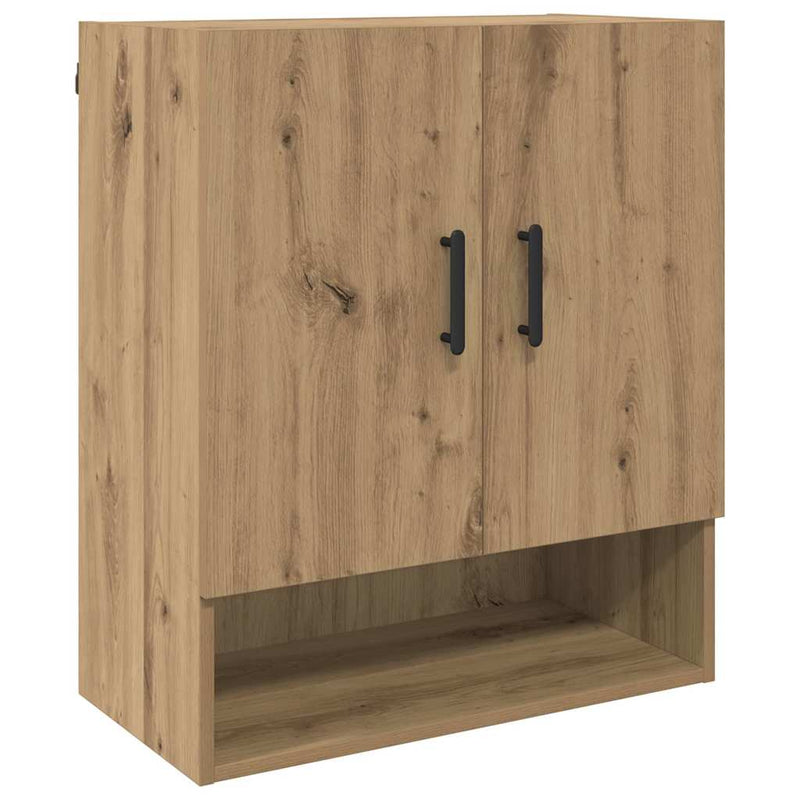 vidaXL Fali Szekrény kézműves tölgy 60 x 31 x 70 cm Faanyag