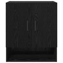 vidaXL Fali szekrény Fekete tölgy 60 x 31 x 70 cm Faanyag