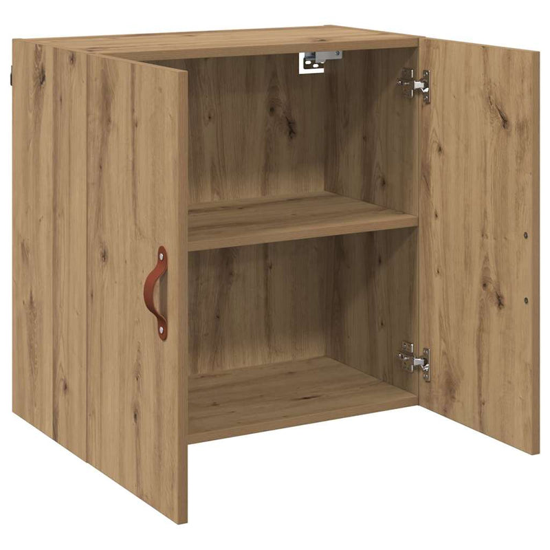 vidaXL Fali Szekrény kézműves tölgy 60 x 31 x 60 cm Faanyag