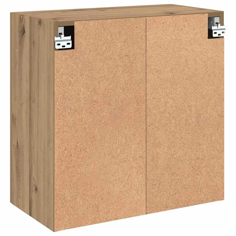 vidaXL Fali Szekrény kézműves tölgy 60 x 31 x 60 cm Faanyag