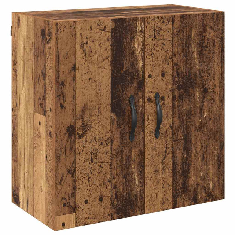 vidaXL Fali Szekrény Falra szerelhető Régi fa 60 x 31 x 60 cm Faanyag