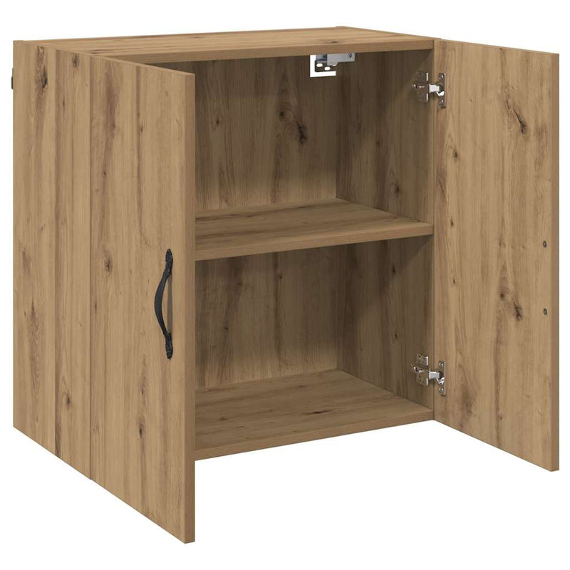 vidaXL Fali Szekrény kézműves tölgy 60 x 31 x 60 cm Faanyag