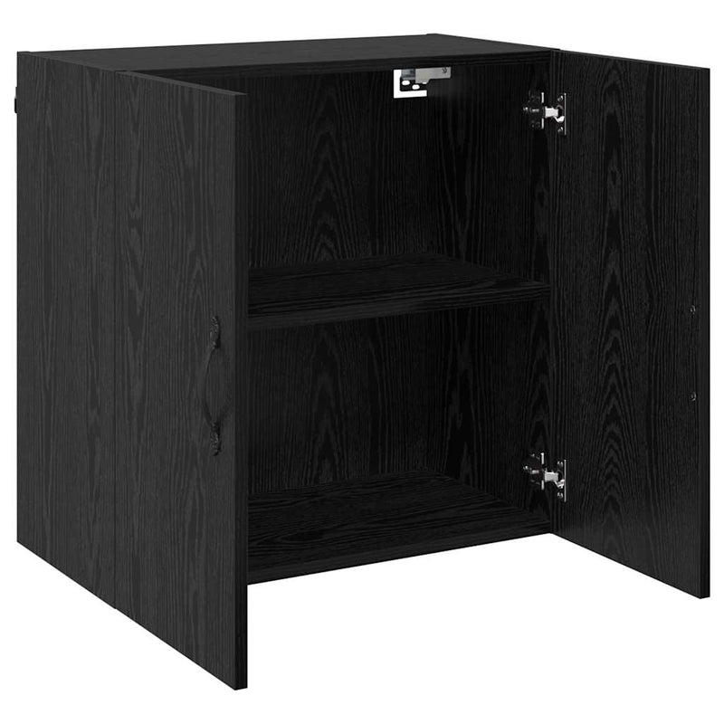 vidaXL Fali Szekrény Musta tammi 60 x 31 x 60 cm Faanyag