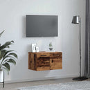 vidaXL Fali szekrény Öreg fa 60 x 36,5 x 35 cm Faanyag