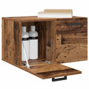 vidaXL Fali szekrény Öreg fa 60 x 36,5 x 35 cm Faanyag