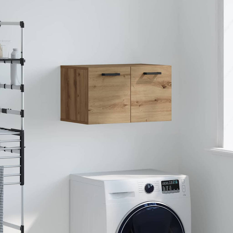 vidaXL Fali Szekrény kézműves tölgy 60 x 36.5 x 35 cm Faanyag
