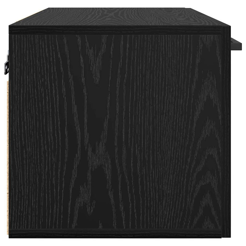 vidaXL Fali Szekrény Musta tammi 60 x 36.5 x 35 cm Faanyag