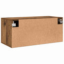 vidaXL Fali Szekrény 80 x 36.5 x 35 cm Szerelt Fa Régi fa