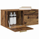 vidaXL Fali Szekrény 80 x 36.5 x 35 cm Szerelt Fa Régi fa