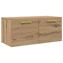 vidaXL Fali Szekrény 80 x 36.5 x 35 cm Szerelt Fa kézműves tölgy