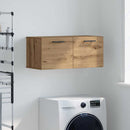 vidaXL Fali Szekrény kézműves tölgy 80 x 36.5 x 35 cm Faanyag
