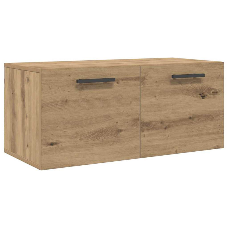 vidaXL Fali Szekrény kézműves tölgy 80 x 36.5 x 35 cm Faanyag