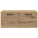 vidaXL Fali Szekrény kézműves tölgy 80 x 36.5 x 35 cm Faanyag