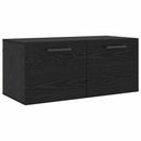 vidaXL Fali Szekrény Musta tammi 80 x 36.5 x 35 cm Faanyag