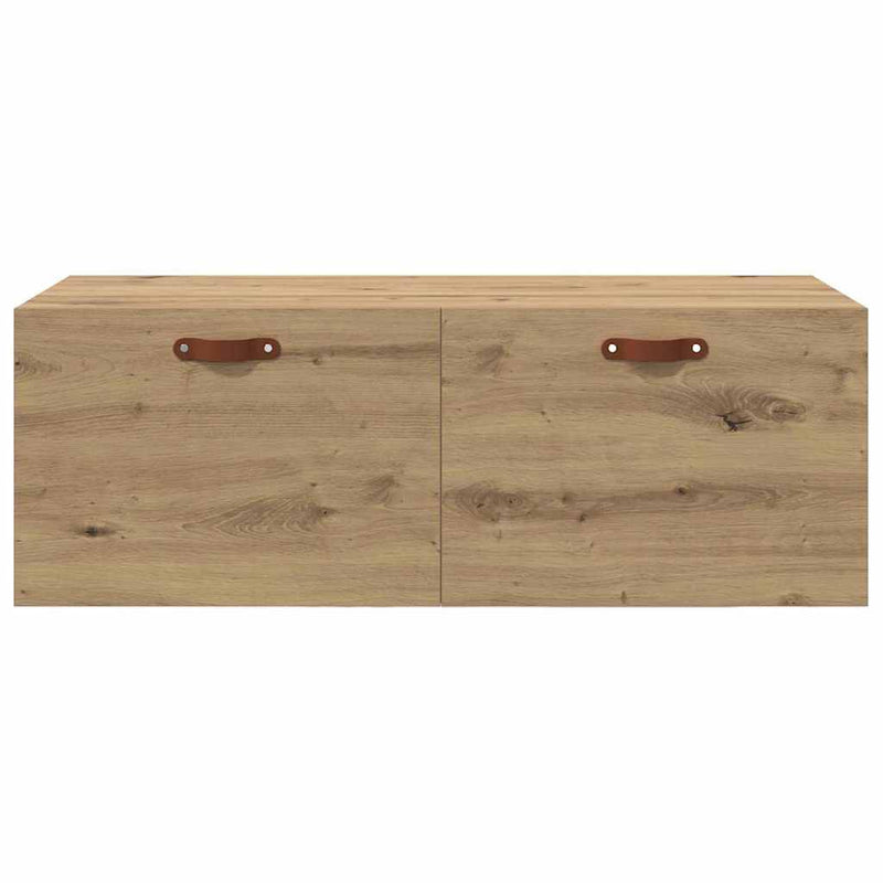 vidaXL Fali Szekrény kézműves tölgy 100 x 36.5 x 35 cm Faanyag
