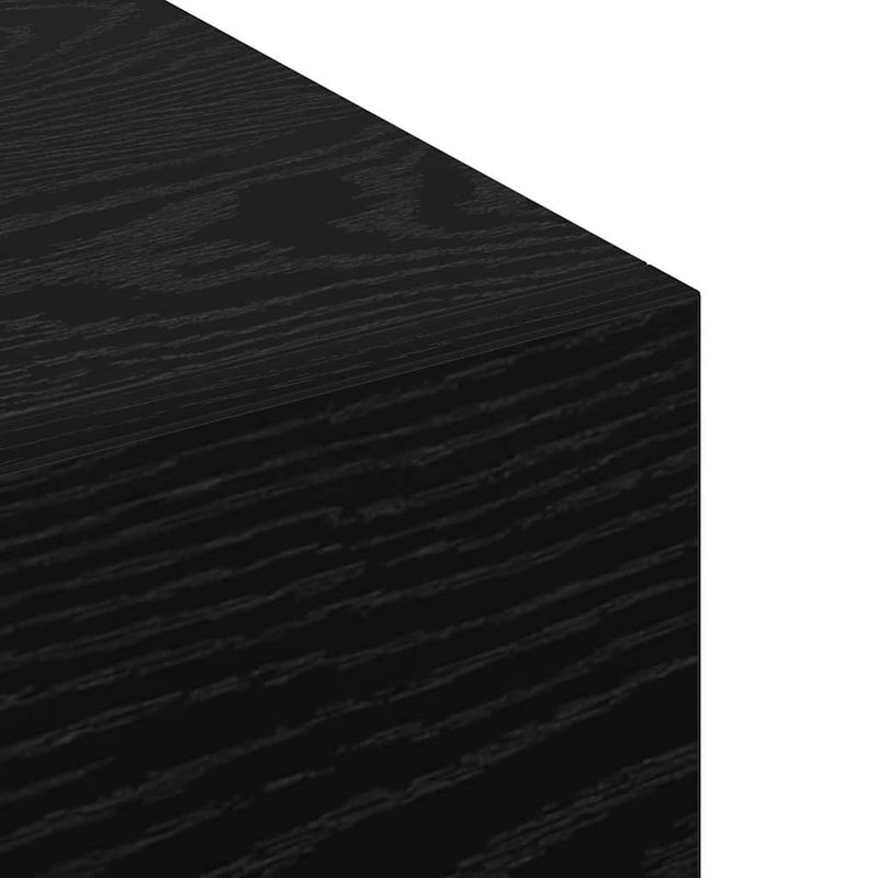 vidaXL Fali Szekrény Musta tammi 100 x 36.5 x 35 cm Faanyag