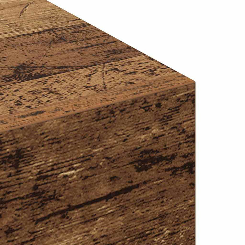 vidaXL Fali Szekrény Régi fa 100 x 36.5 x 35 cm Faanyag