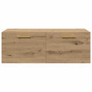 vidaXL Fali Szekrény kézműves tölgy 100 x 36.5 x 35 cm Faanyag