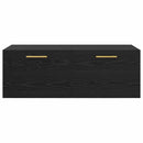 vidaXL Fali Szekrény Musta tammi 100 x 36.5 x 35 cm Faanyag