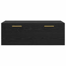 vidaXL Fali Szekrény Musta tammi 100 x 36.5 x 35 cm Faanyag