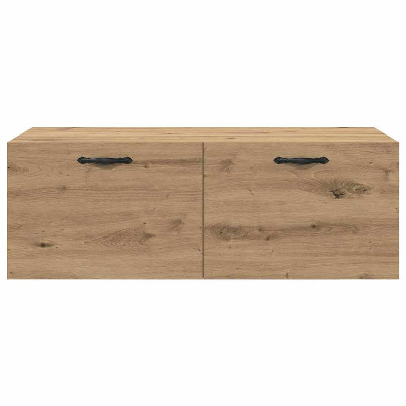 vidaXL Fali Szekrény kézműves tölgy 100 x 36.5 x 35 cm Faanyag
