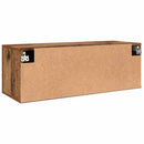 vidaXL Fali szekrény Öreg fa 100 x 36,5 x 35 cm Faanyag