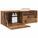 vidaXL Fali szekrény Öreg fa 100 x 36,5 x 35 cm Faanyag