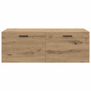 vidaXL Fali szekrény Artisan tölgy 100 x 36,5 x 35 cm Faanyag