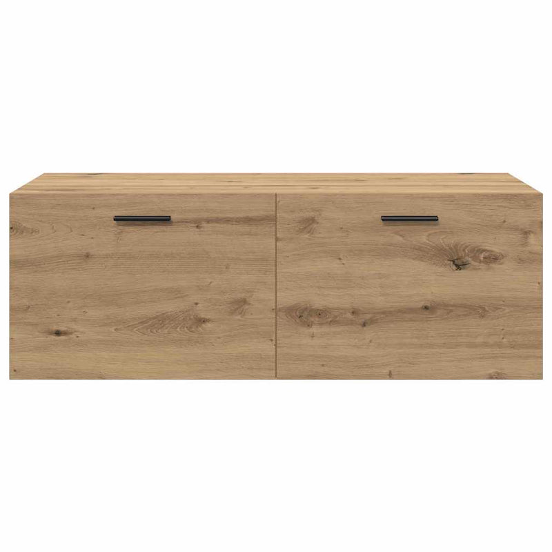 vidaXL Fali Szekrény kézműves tölgy 100 x 36.5 x 35 cm Faanyag