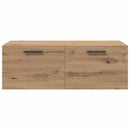 vidaXL Fali Szekrény kézműves tölgy 100 x 36.5 x 35 cm Faanyag