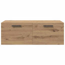 vidaXL Fali Szekrény kézműves tölgy 100 x 36.5 x 35 cm Faanyag