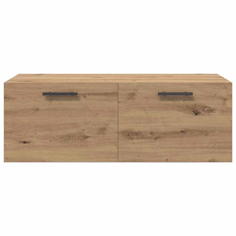 vidaXL Fali Szekrény kézműves tölgy 100 x 36.5 x 35 cm Faanyag