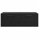 vidaXL Fali Szekrény Musta tammi 100 x 36.5 x 35 cm Faanyag