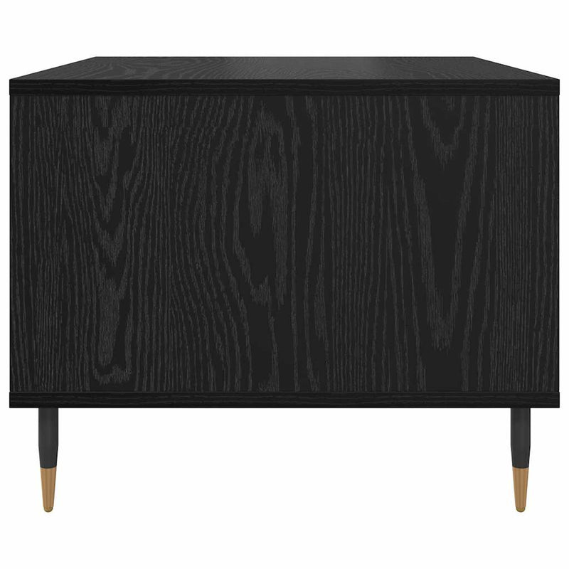 vidaXL Dohányzóasztal Musta tammi 60 x 50 x 40 cm Faanyag