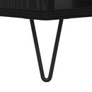 vidaXL Dohányzóasztal Musta tammi 60 x 50 x 40 cm Faanyag