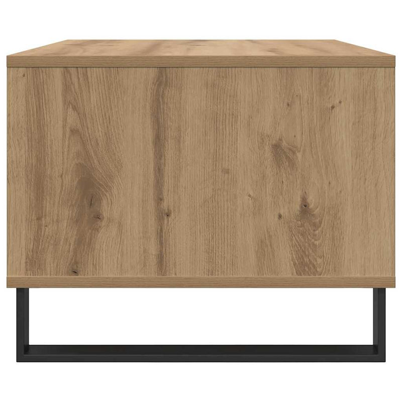 vidaXL Dohányzóasztal kézműves tölgy 60 x 50 x 40 cm Faanyag