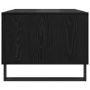 vidaXL Dohányzóasztal Musta tammi 60 x 50 x 40 cm Faanyag