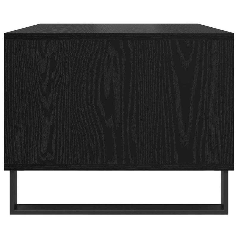 vidaXL Dohányzóasztal Musta tammi 60 x 50 x 40 cm Faanyag