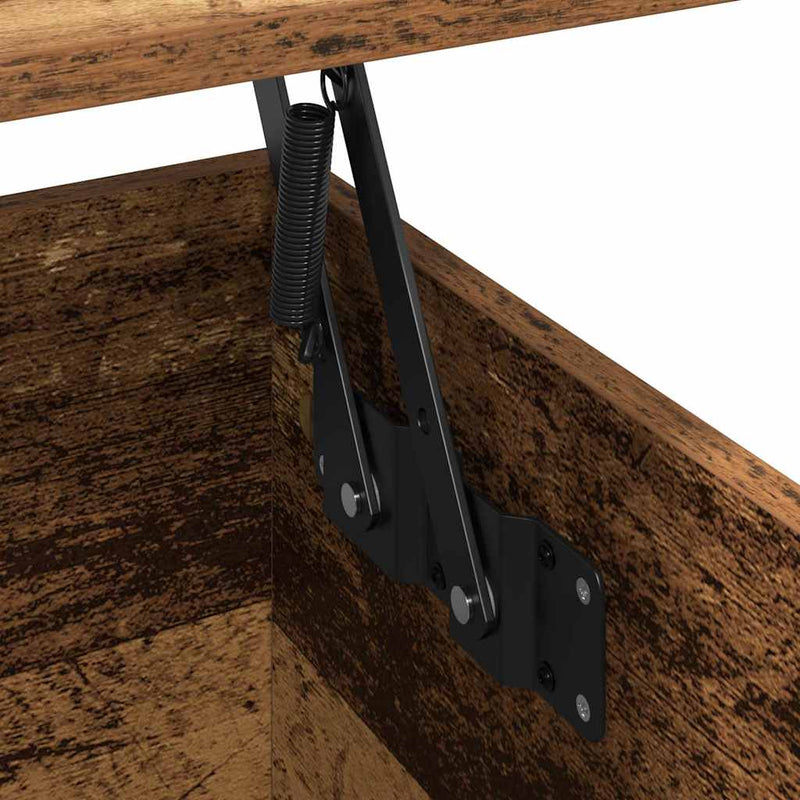 vidaXL Dohányzóasztal Régi fa 90 x 44.5 x 45 cm Faanyag