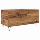 vidaXL Dohányzóasztal Régi fa 90 x 44.5 x 45 cm Faanyag