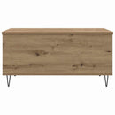 vidaXL Dohányzóasztal kézműves tölgy 90 x 44.5 x 45 cm Faanyag