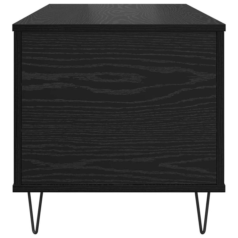 vidaXL Dohányzóasztal Musta tammi 90 x 44.5 x 45 cm Faanyag