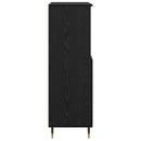 vidaXL Magasfiú Fekete 60 x 36 x 110 cm Faanyag