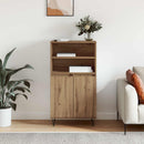 vidaXL Magasfiú Barna 60 x 36 x 110 cm Faanyag
