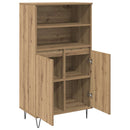 vidaXL Magasfiú Barna 60 x 36 x 110 cm Faanyag