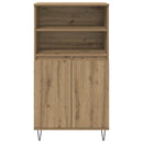 vidaXL Magasfiú Barna 60 x 36 x 110 cm Faanyag