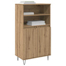 vidaXL Magasfiú Barna 60 x 36 x 110 cm Faanyag