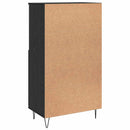 vidaXL Magasfiú Fekete 60 x 36 x 110 cm Faanyag